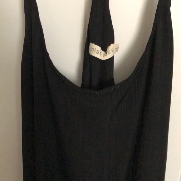 NWT: Black Rib Knit Cami - Picture 3 of 7